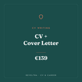 CV + Cover Letter — Complete Application Pair