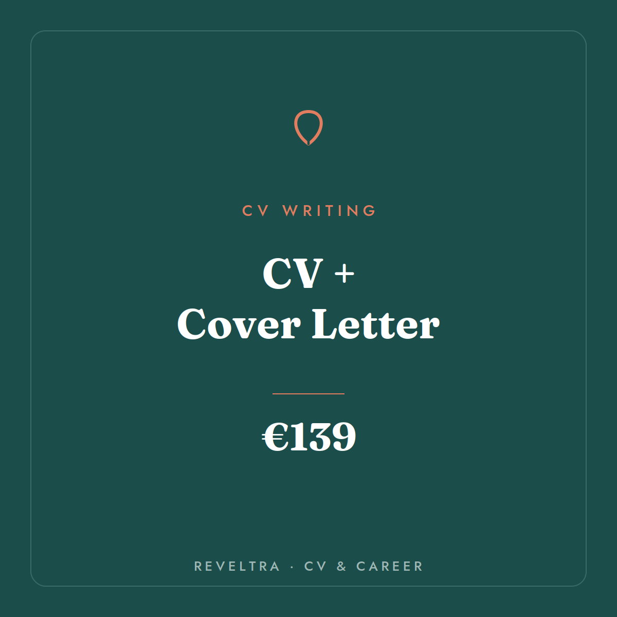 CV + Cover Letter — Complete Application Pair