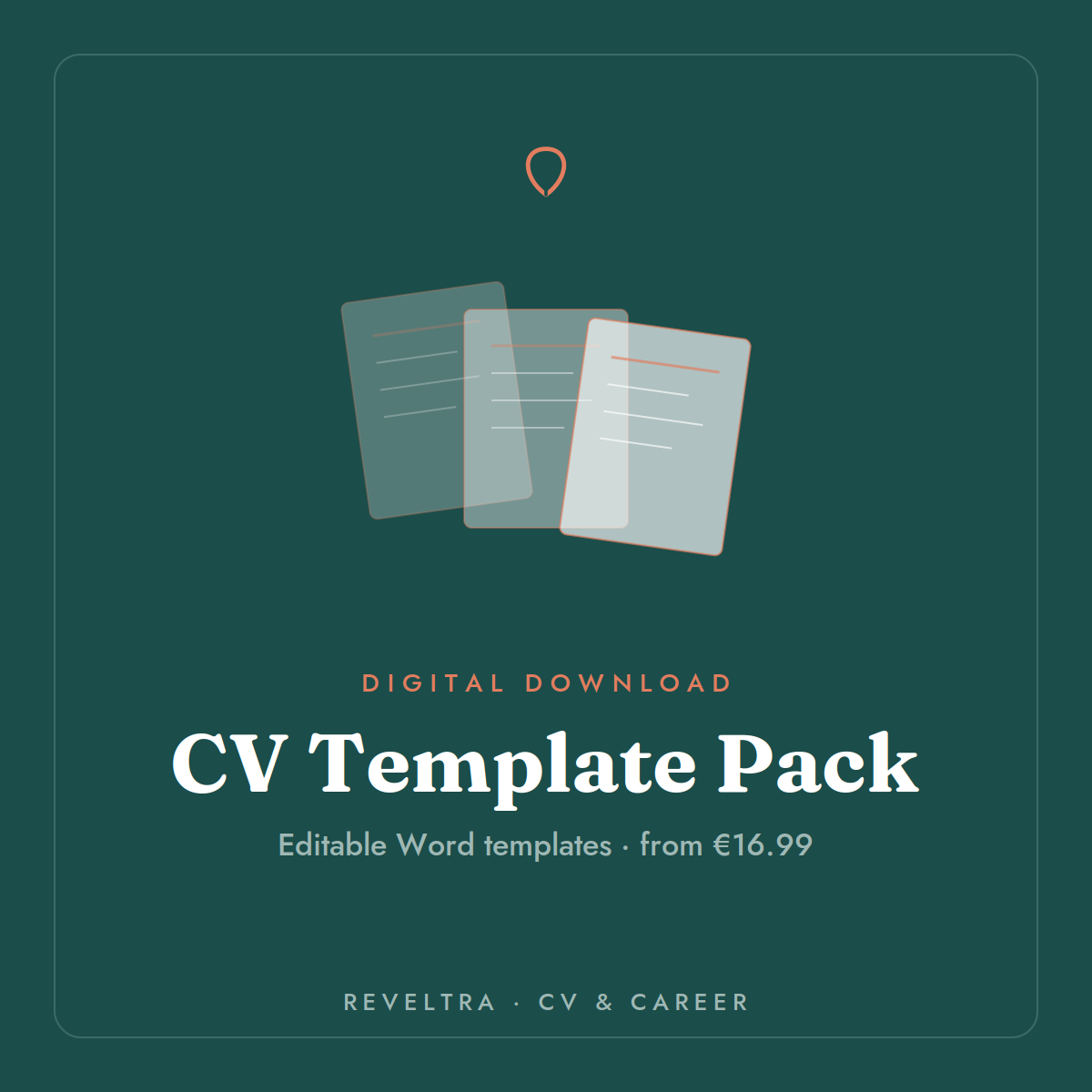 CV Template Pack — Editable Word CV Templates